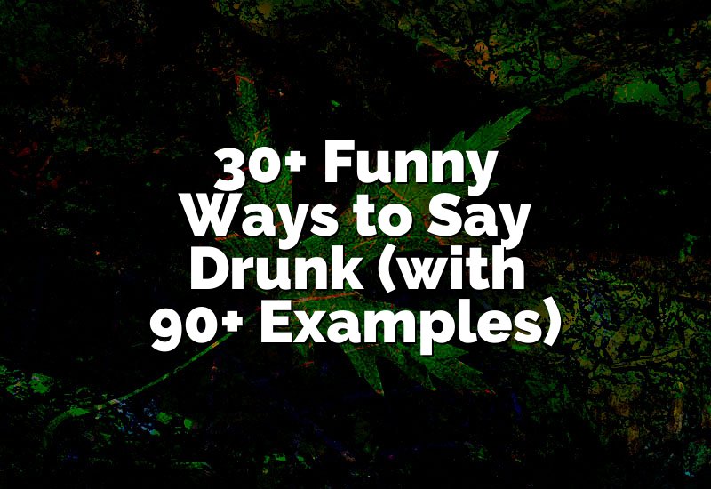 30+ Funny Ways to Say Drunk (with 90+ Examples)