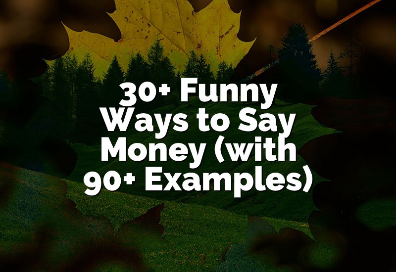 30+ Funny Ways to Say Money (with 90+ Examples)