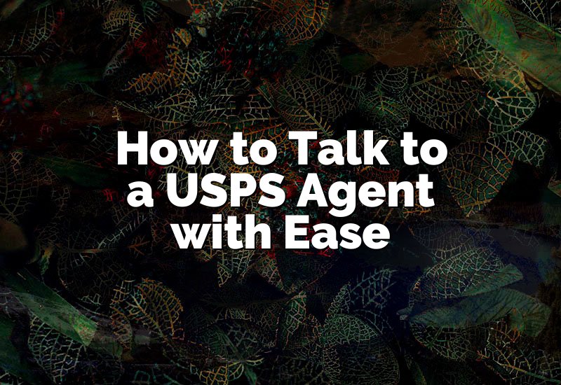How to Talk to a USPS Agent with Ease