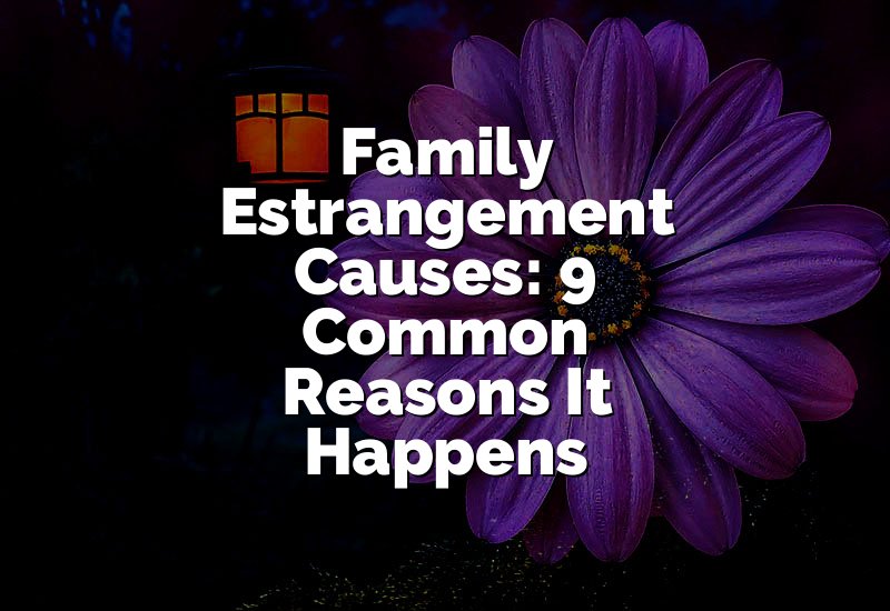 Family Estrangement Causes: 9 Common Reasons It Happens